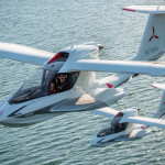 ICON A5 two planes over water